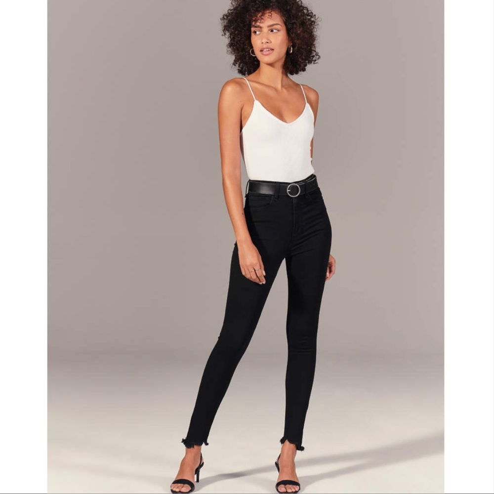 Abercrombie Ultra High Rise Super Skinny Jeans